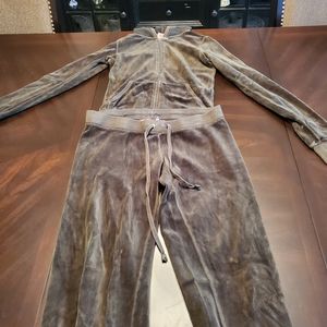 Olive Green Juicy Couture Tracksuit